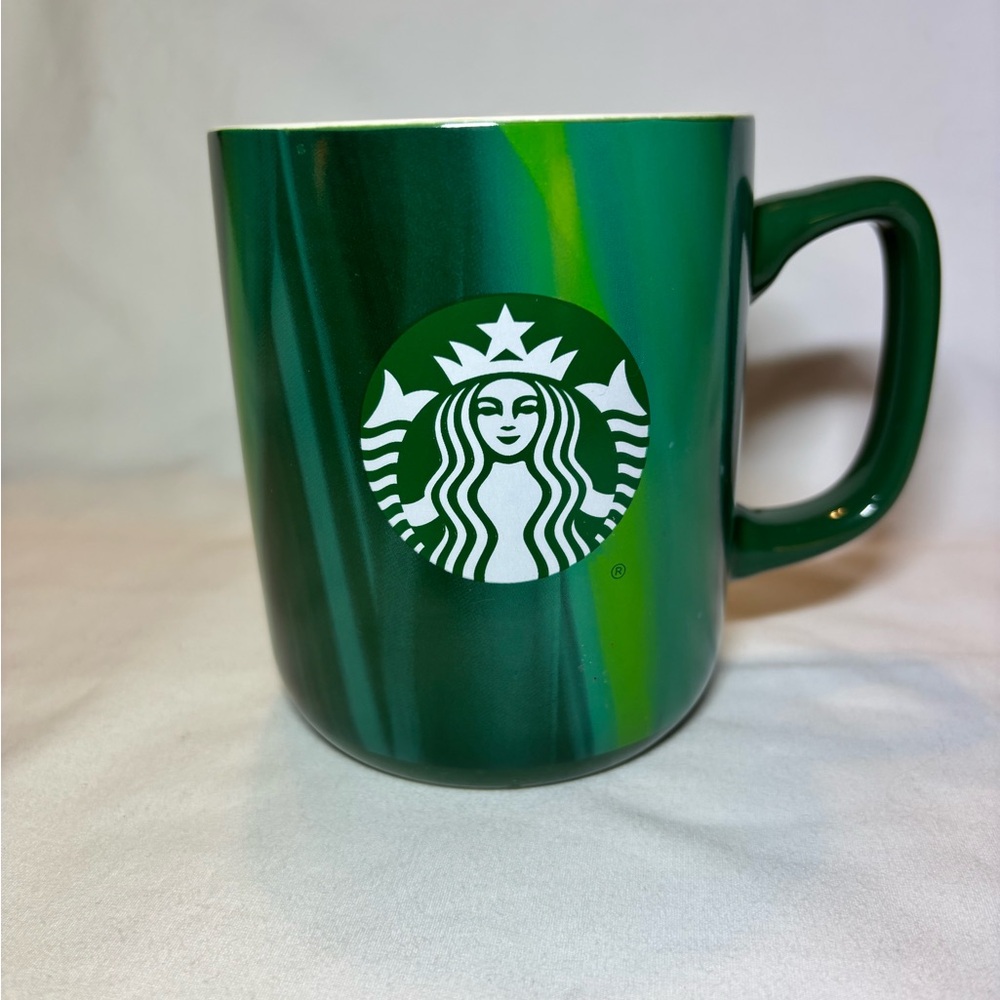Starbucks Emerald Green Mug with Logo